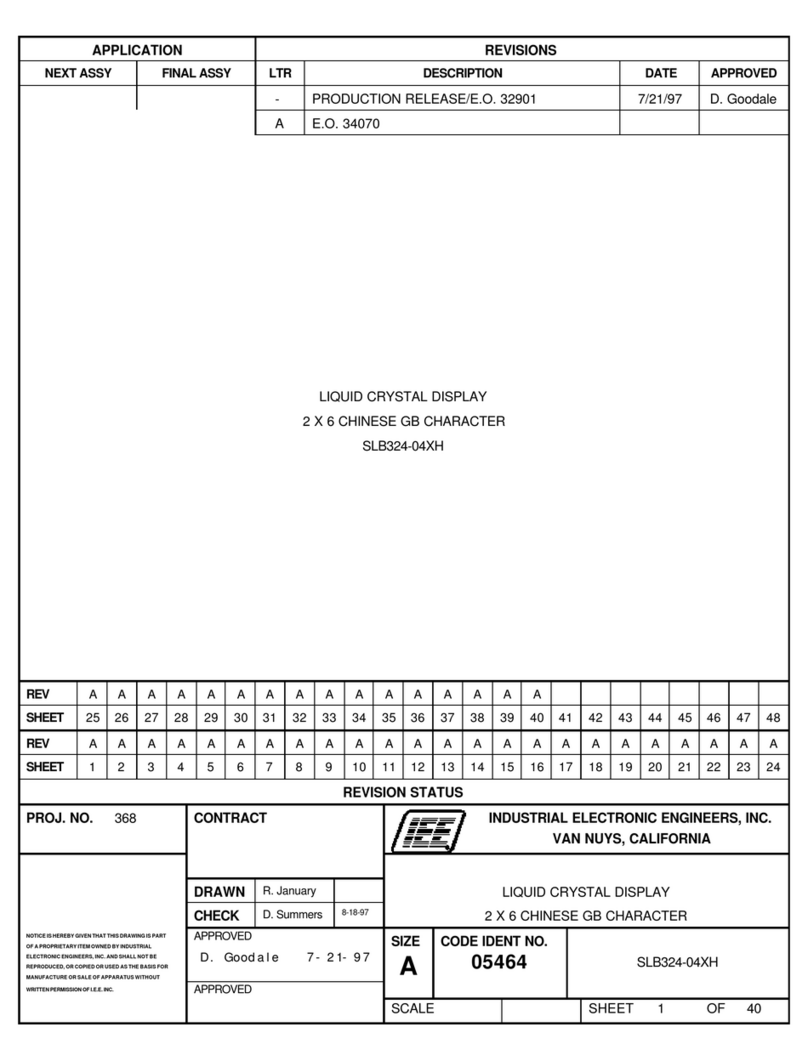 IEE SLB324-04XH user guide