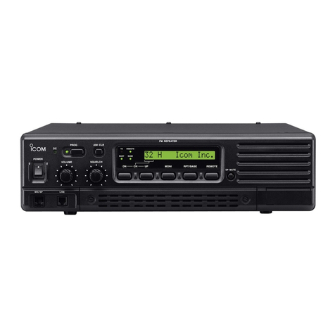 Icom IC-FR3000 Series instruction manual