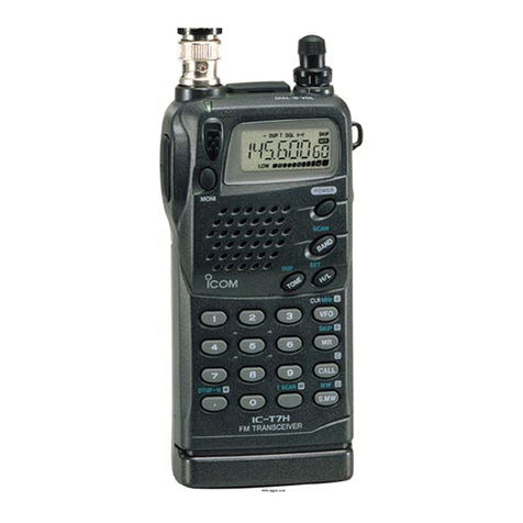Icom IC-T7H User manual