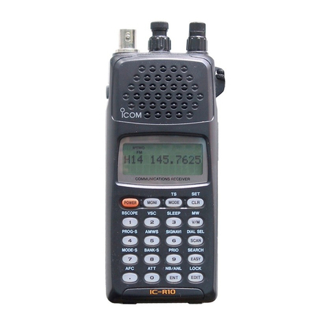 Icom IC-R10 User manual
