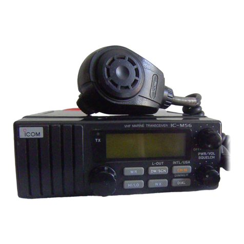 Icom IC-M56 User manual
