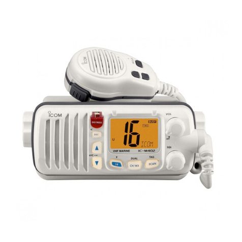 Icom IC-M402 User manual