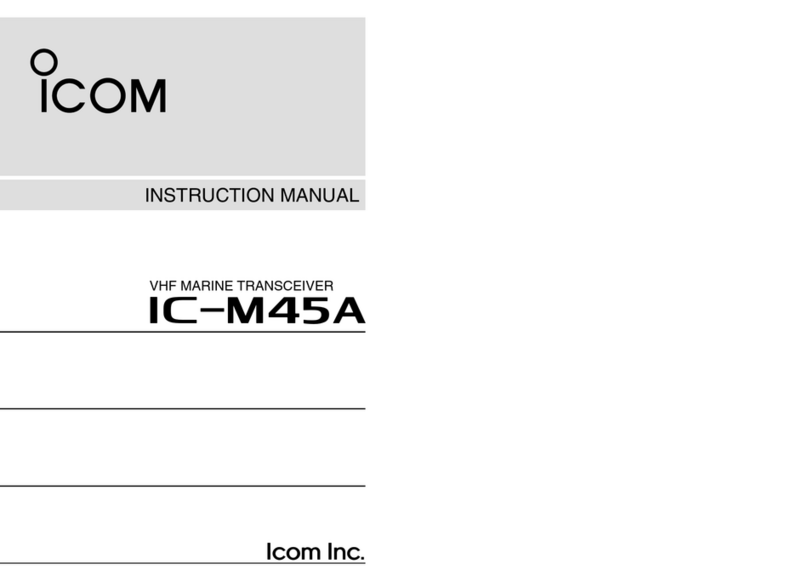 Icom IC-M45A User manual