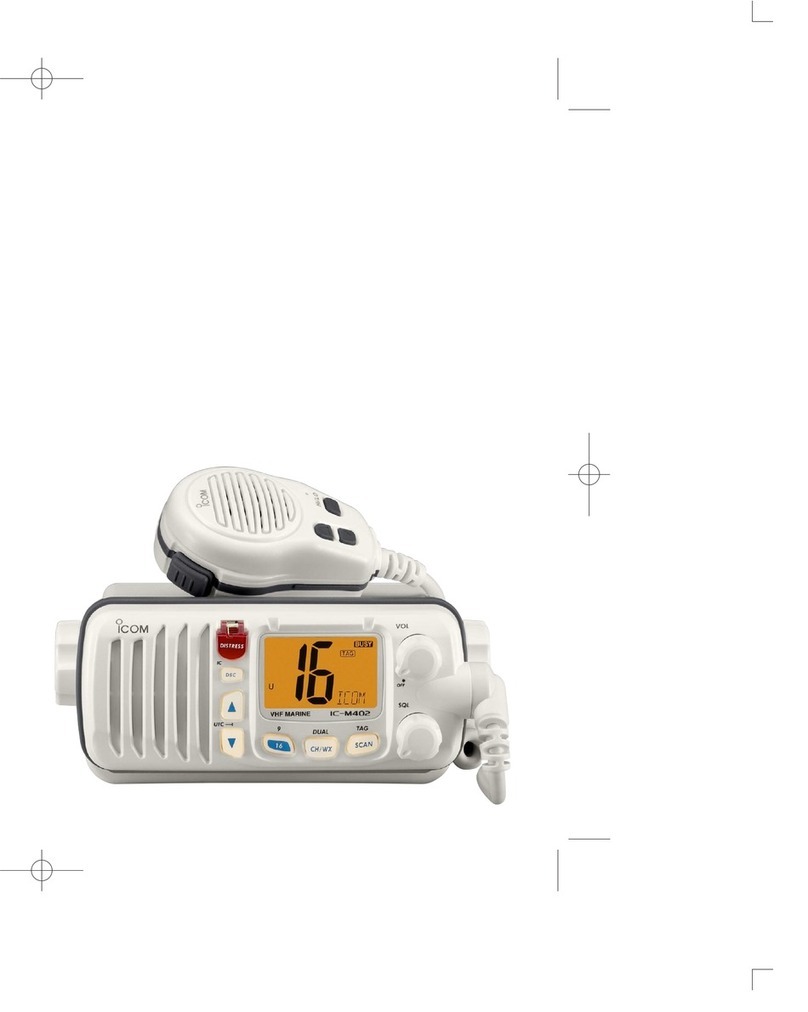Icom IC-M402A User manual