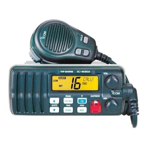 Icom IC-M302 User manual
