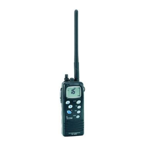 Icom IC-M1 euro User manual