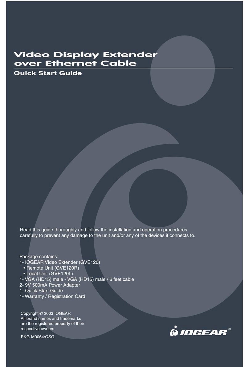 IOGear GVE120 quick start guide