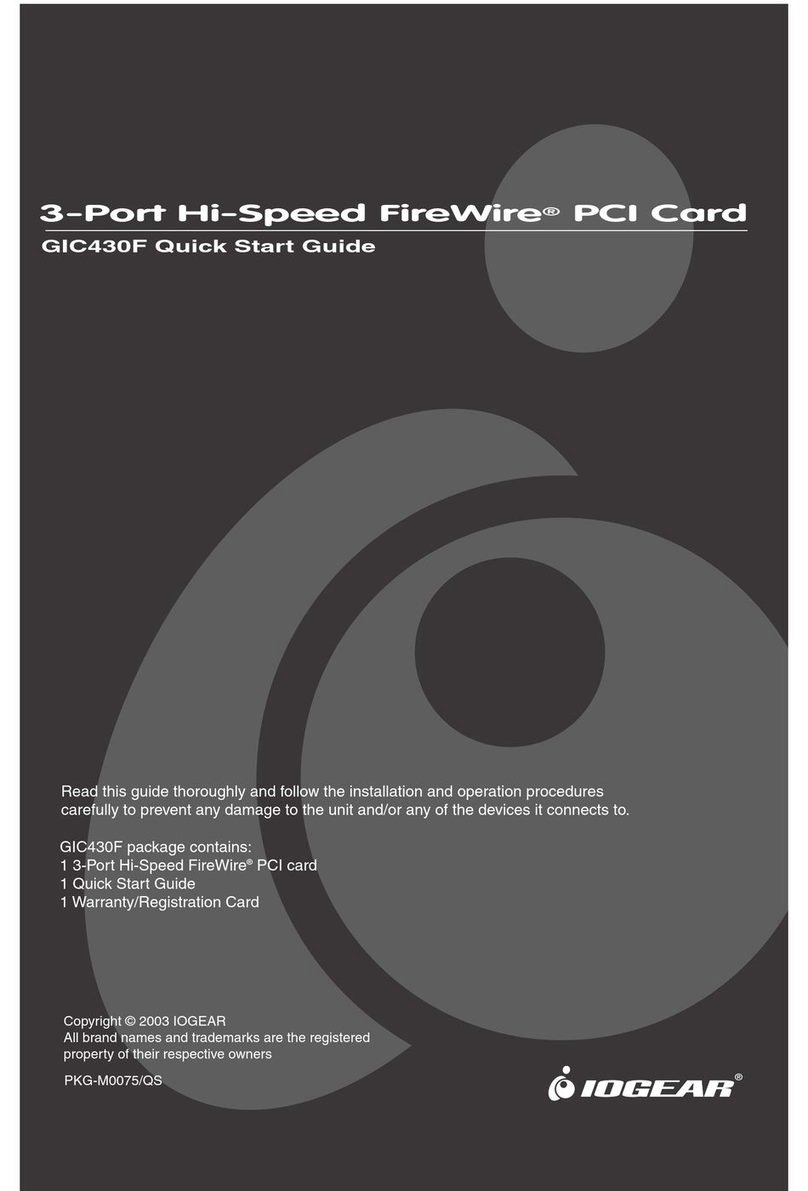 IOGear GIC430F quick start guide