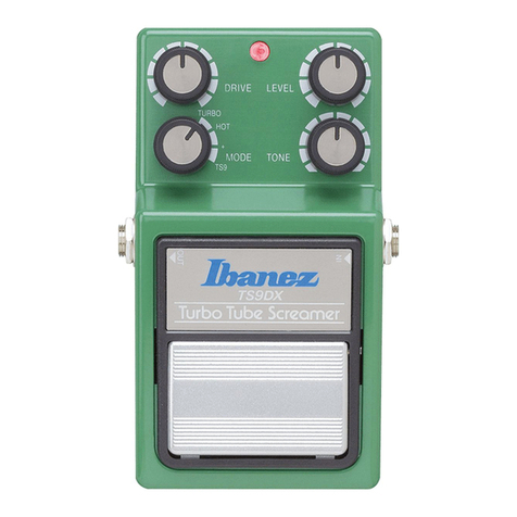 Ibanez TS9DX User manual