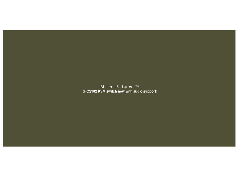 IOGear GCS182 User manual IOGear GCS182 User manual