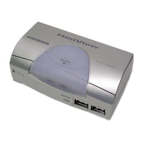 IOGear MiniView G-CS102U owner's manual
