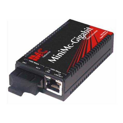 IMC Networks MiniMc-Gigabit User manual
