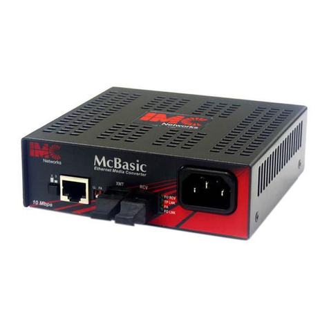 IMC Networks McBasic 10/100 install guide