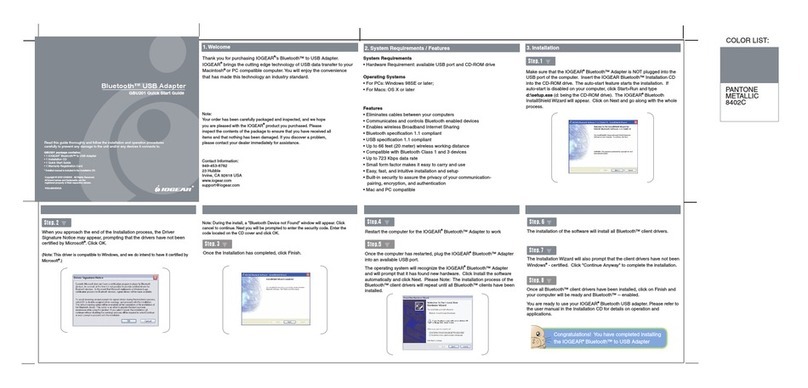 IOGear GBU201 User manual IOGear GBU201 User manual