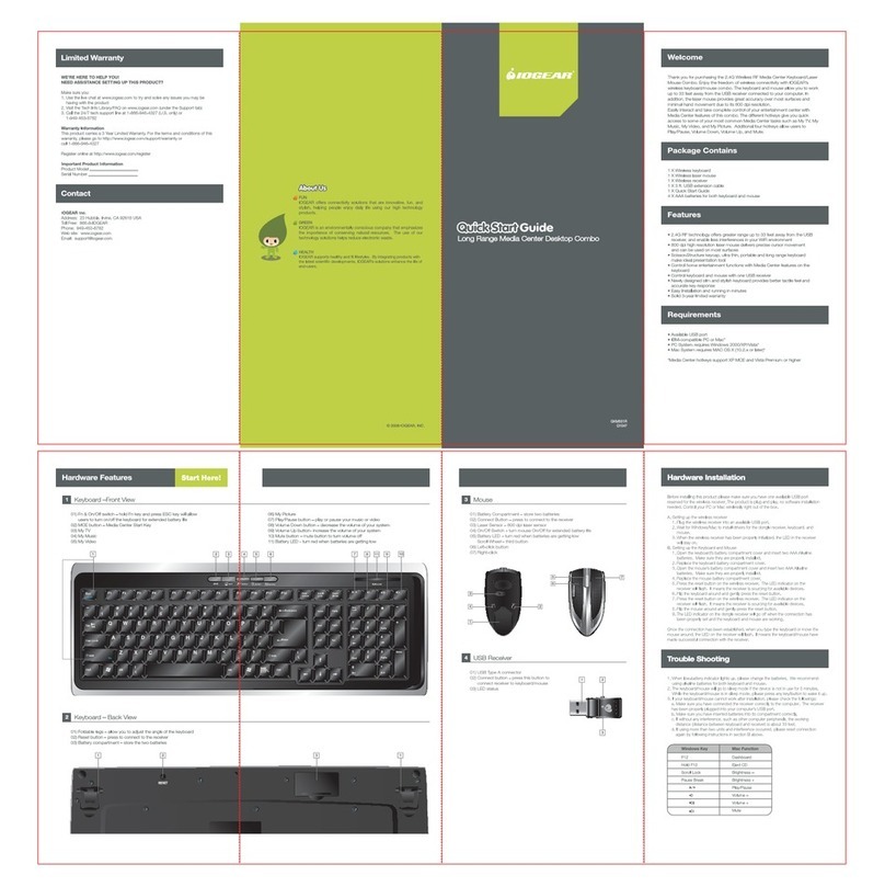 IOGear GKM551R quick start guide
