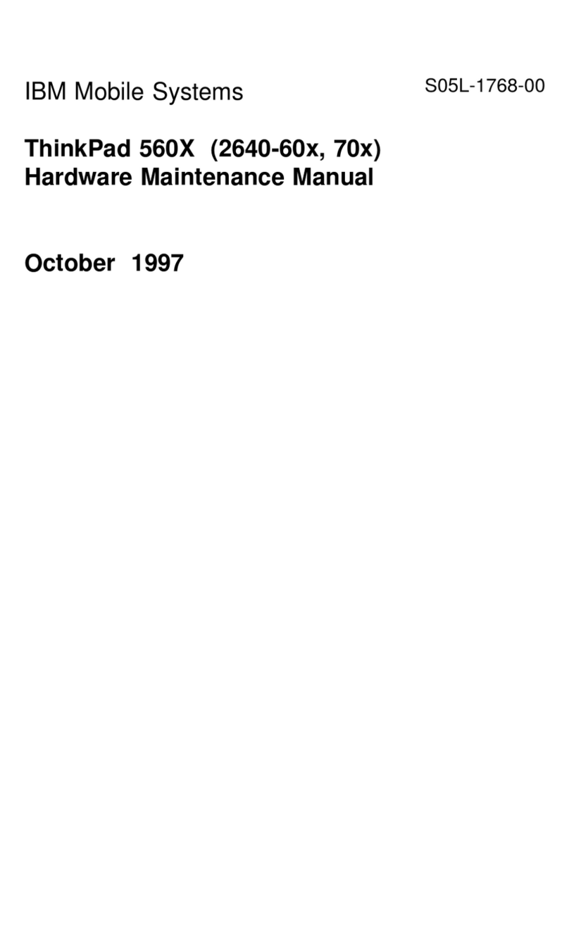 IBM ThinkPad 560X Owner's manual