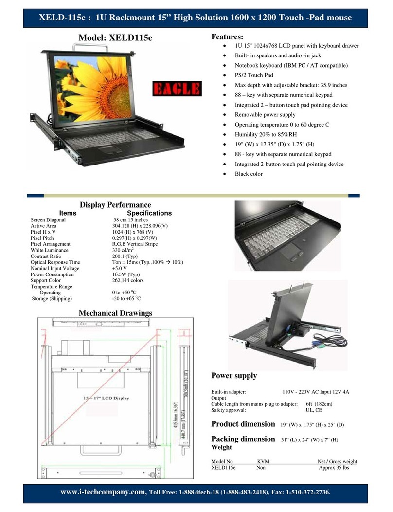 I-Tech XELD115e User manual
