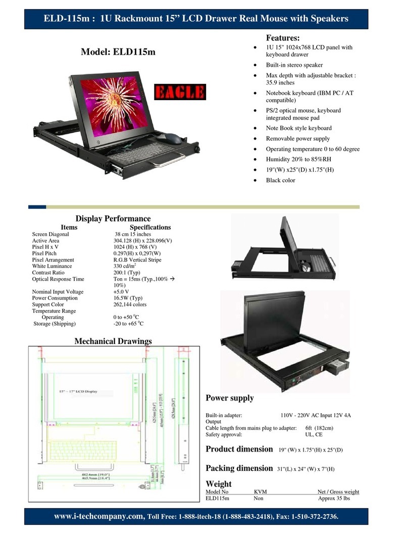 I-Tech ELD115m User manual