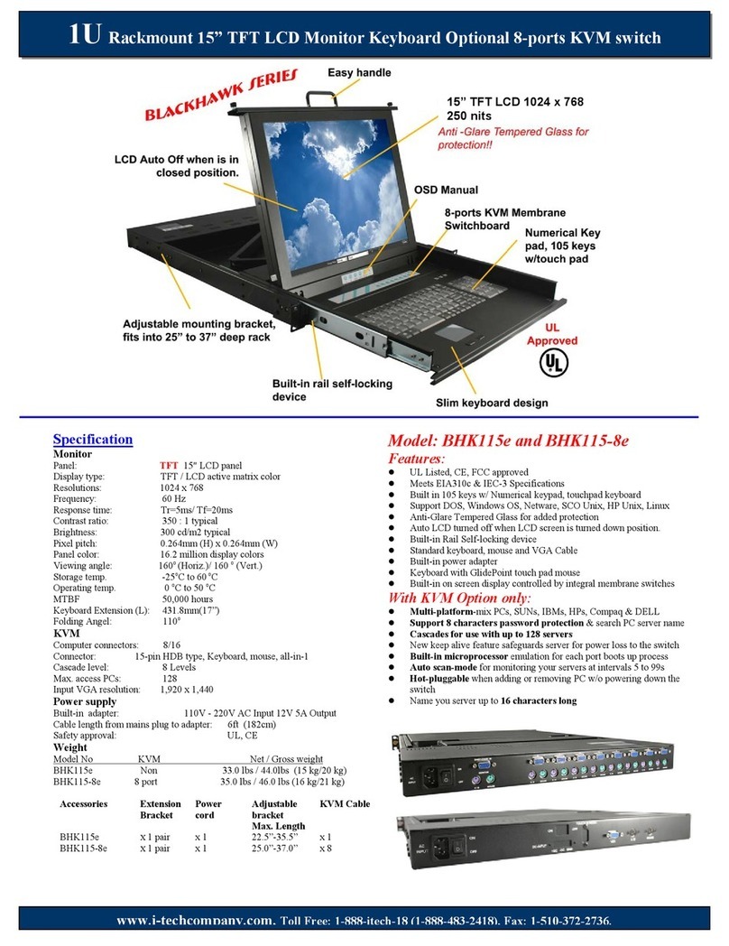 I-Tech Black Hawk BHK-115-8e User manual I-Tech Black Hawk BHK-115-8e User manual
