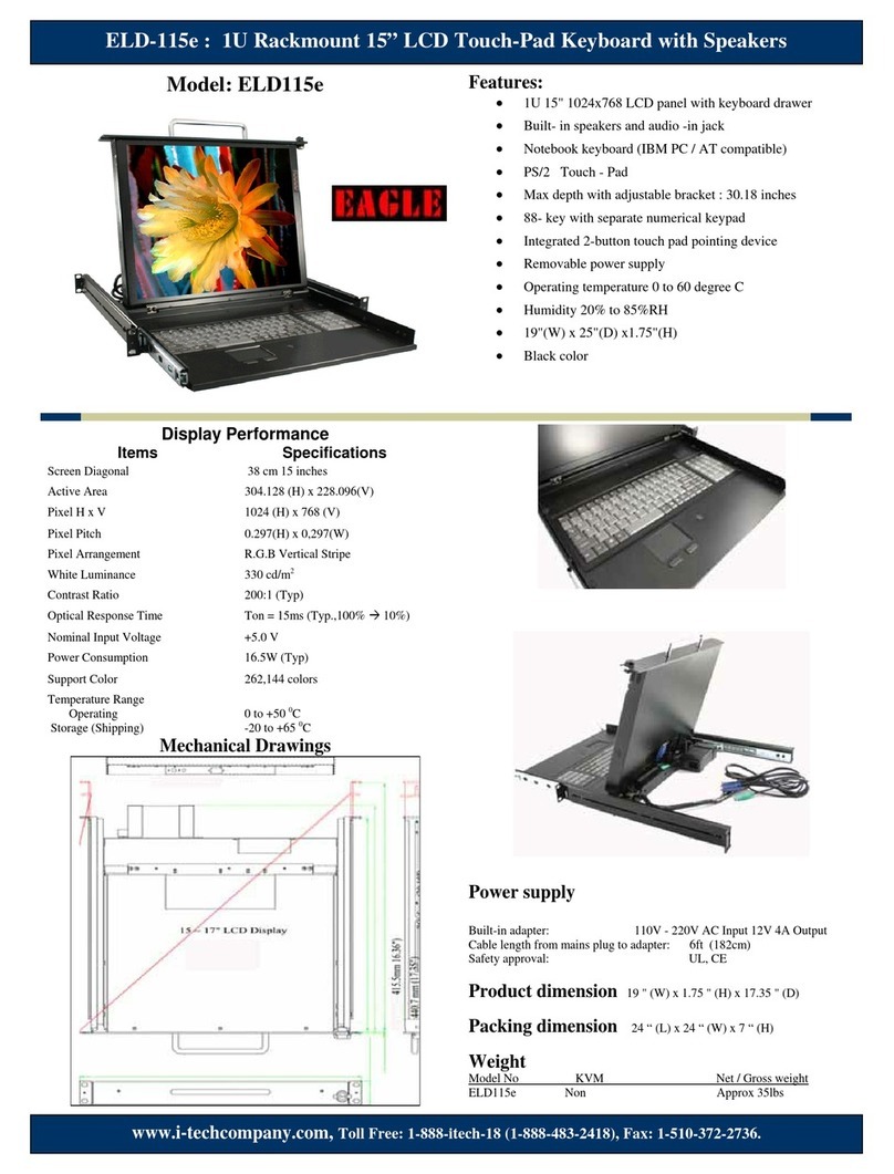 I-Tech ELD115e User manual I-Tech ELD115e User manual
