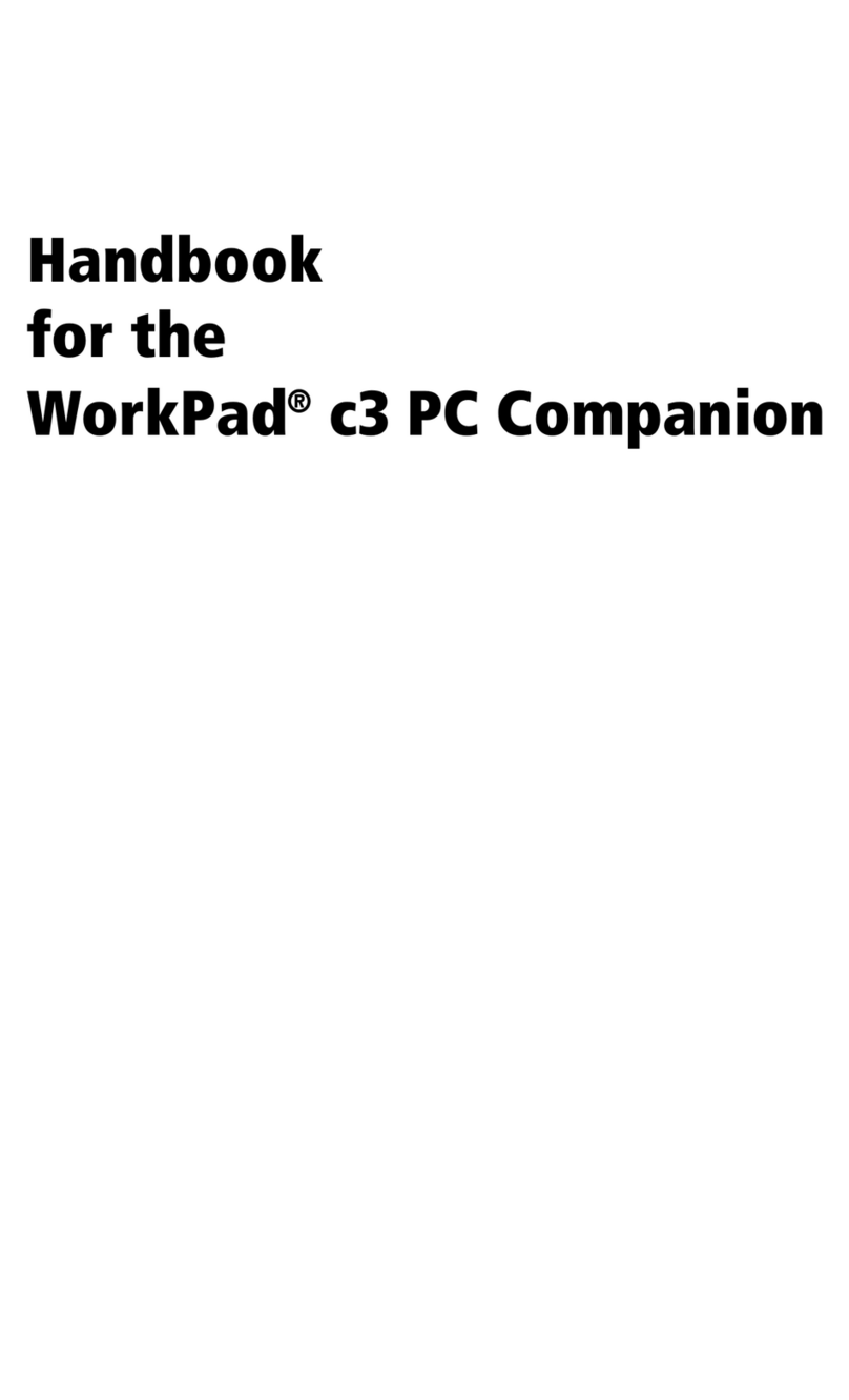 IBM WorkPad c3 Handbook