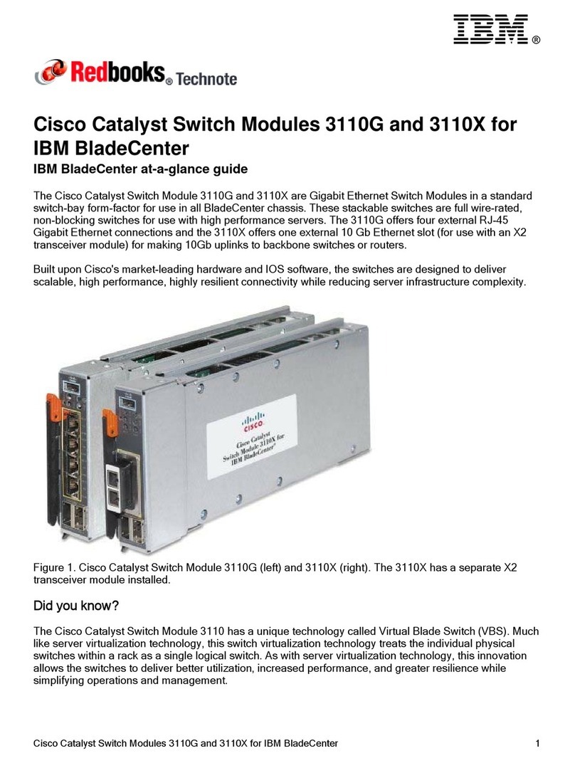 IBM 3110X - Cisco Catalyst Switch Manual