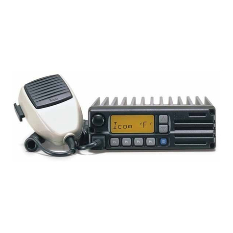 Icom IC-F1500 User manual