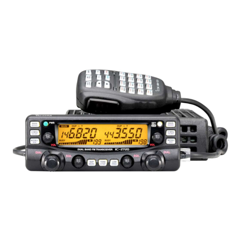 Icom IC-2720H User manual