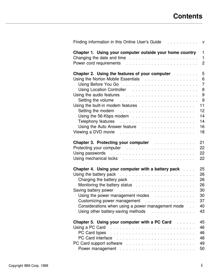 IBM ThinkPad 570E User manual IBM ThinkPad 570E User manual