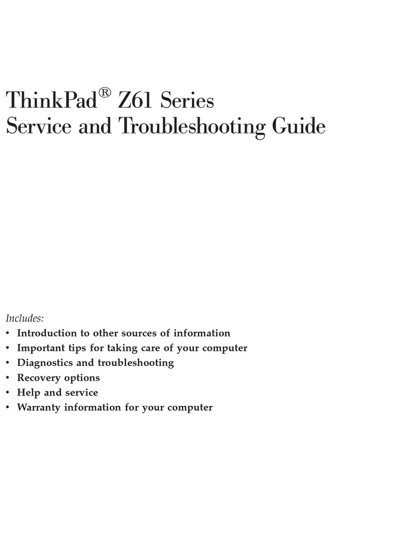 IBM ThinkPad Z61 Manual IBM ThinkPad Z61 Manual