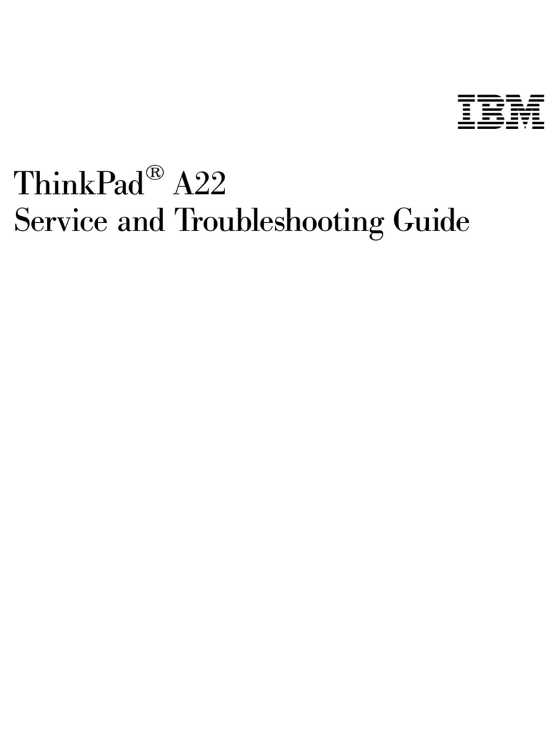 IBM ThinkPad A22e Manual