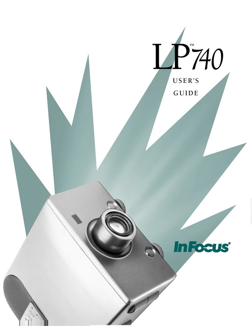 InFocus LP740B User manual