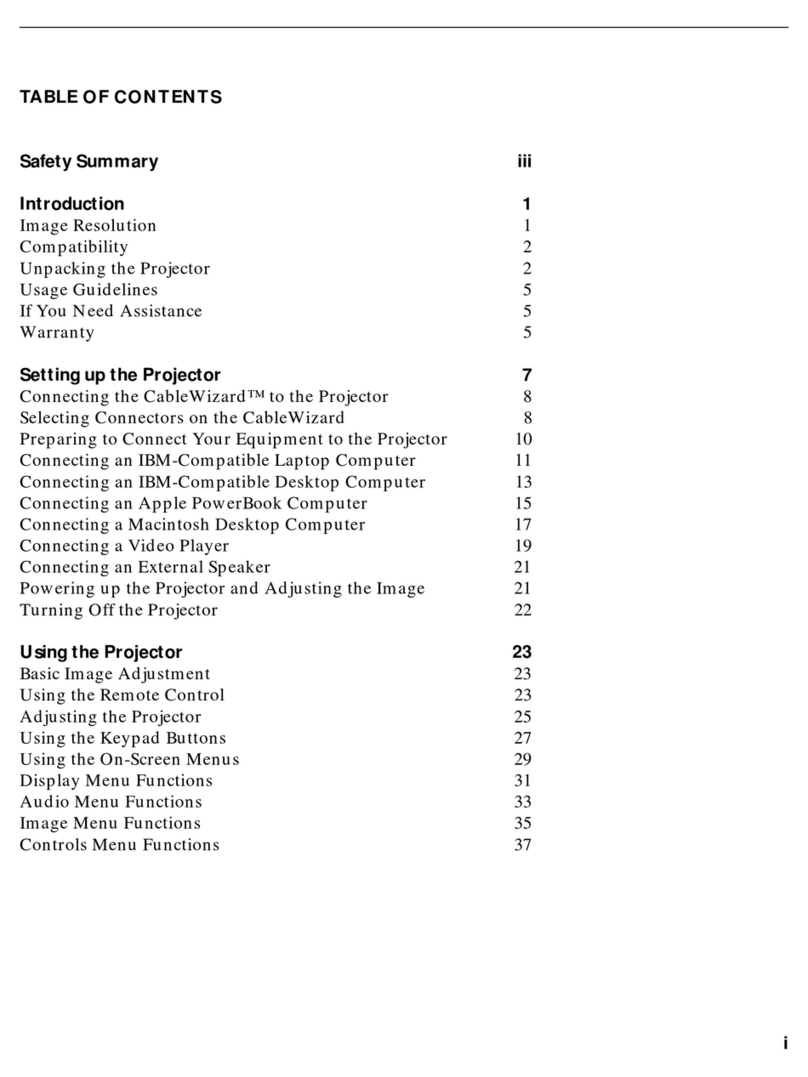 InFocus LP 730 user manual