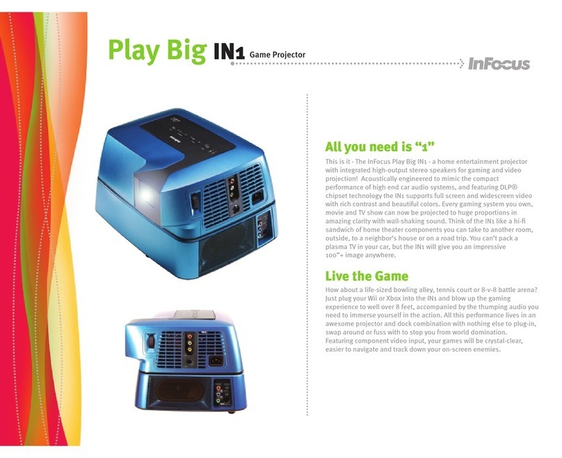InFocus Play Big IN1 User manual