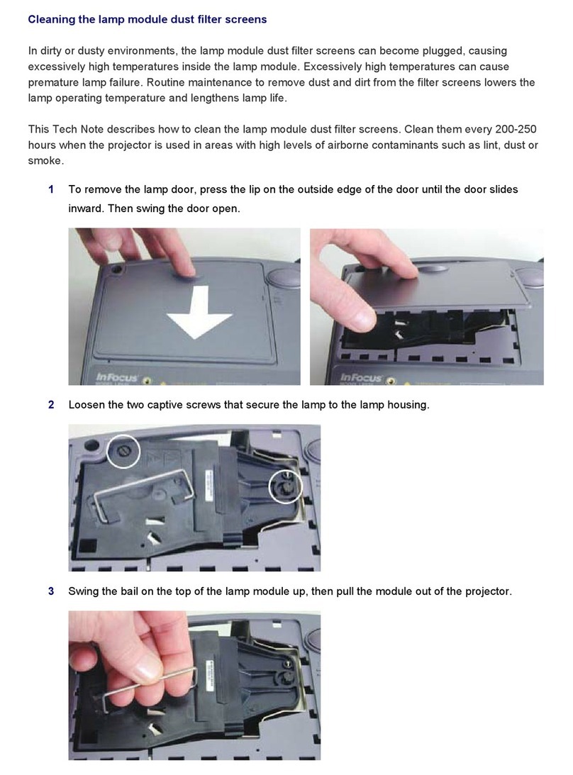 InFocus LP500 User manual