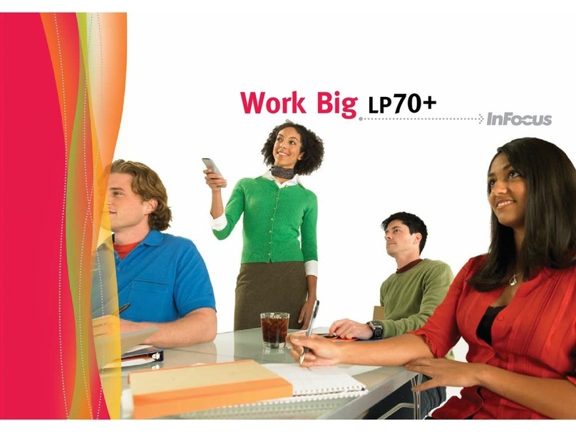 InFocus LP 70+ User manual