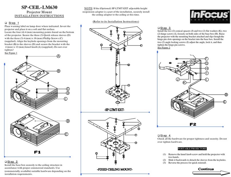 InFocus LP630 User manual