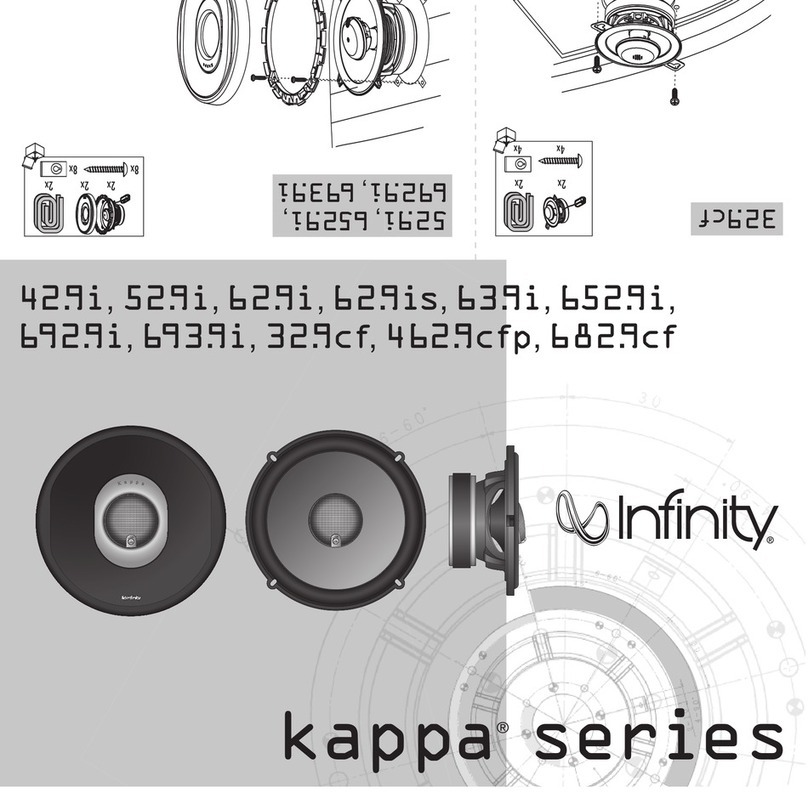 Infinity Kappa Series 32.9cf user guide