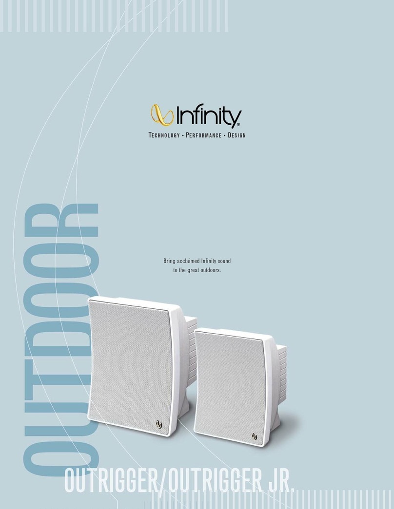 Infinity Outrigger User manual