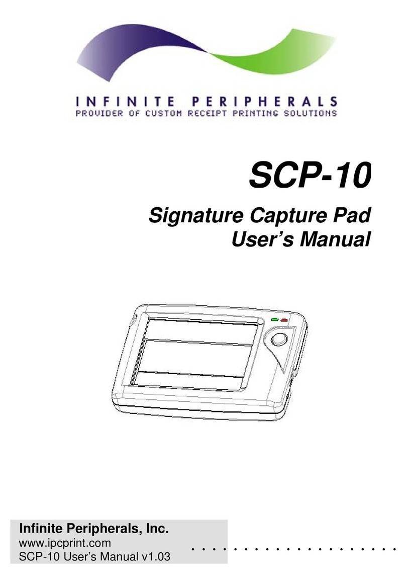 Infinite Peripherals SCP-10 user manual