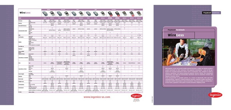 Ingenico i7910+ User manual Ingenico i7910+ User manual