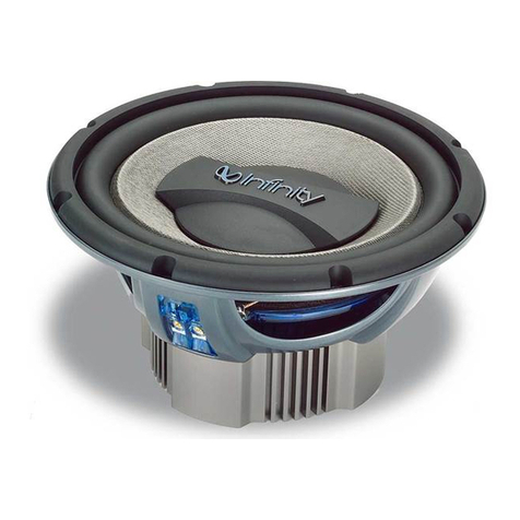 Infinity Kappa Series 124.7w User manual