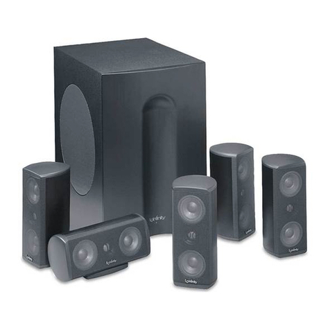 Infinity Total Solutions TSS-1100 User manual