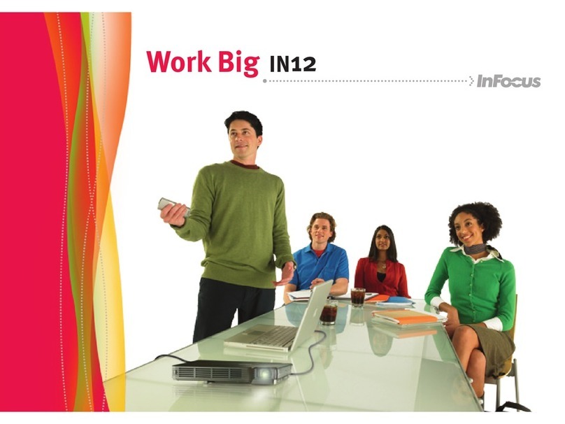 InFocus Work Big IN12 User manual