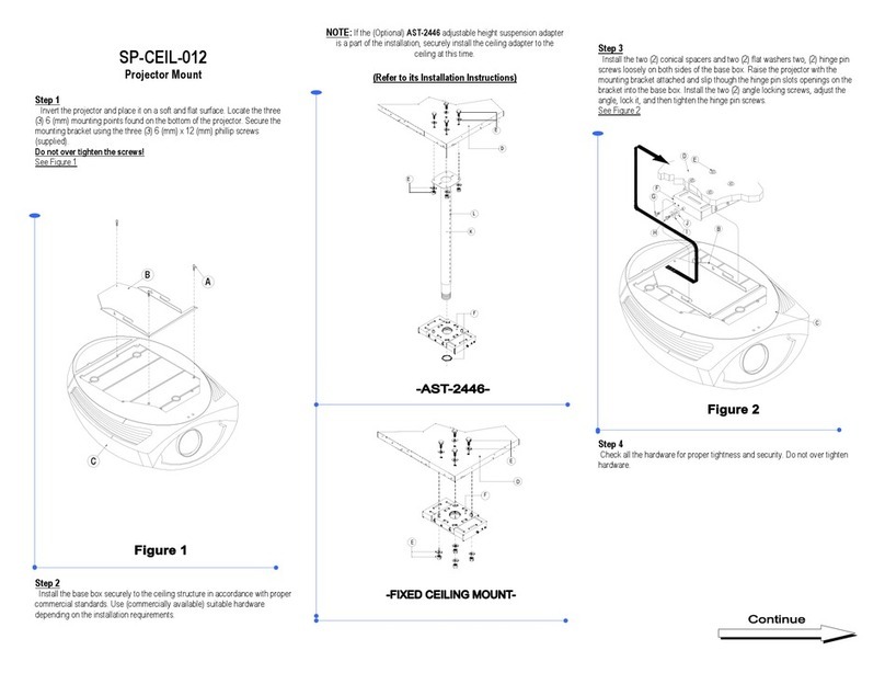 InFocus SP777 installation instructions