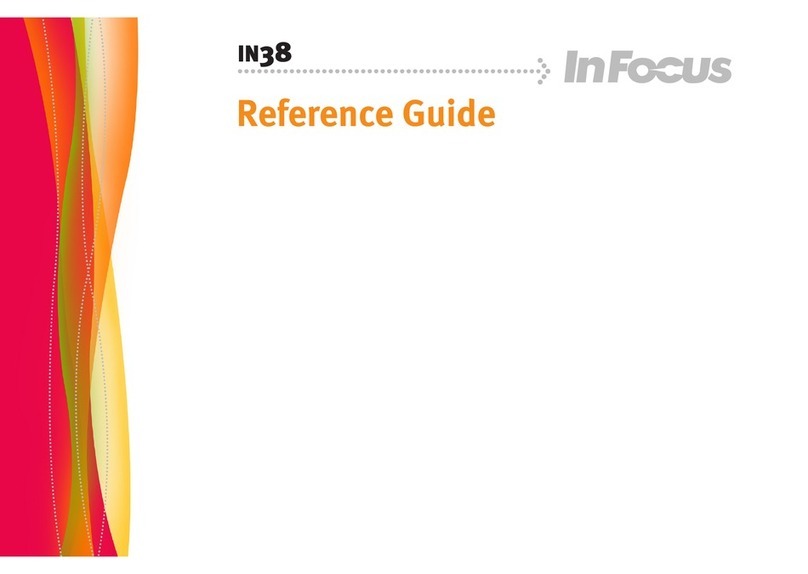 InFocus Work Big IN38 User manual