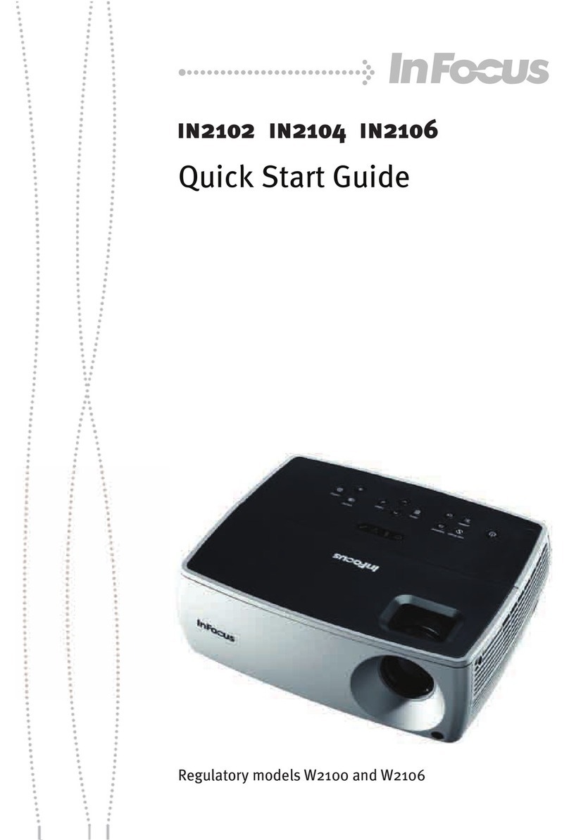InFocus Work Big IN2102 User manual InFocus Work Big IN2102 User manual