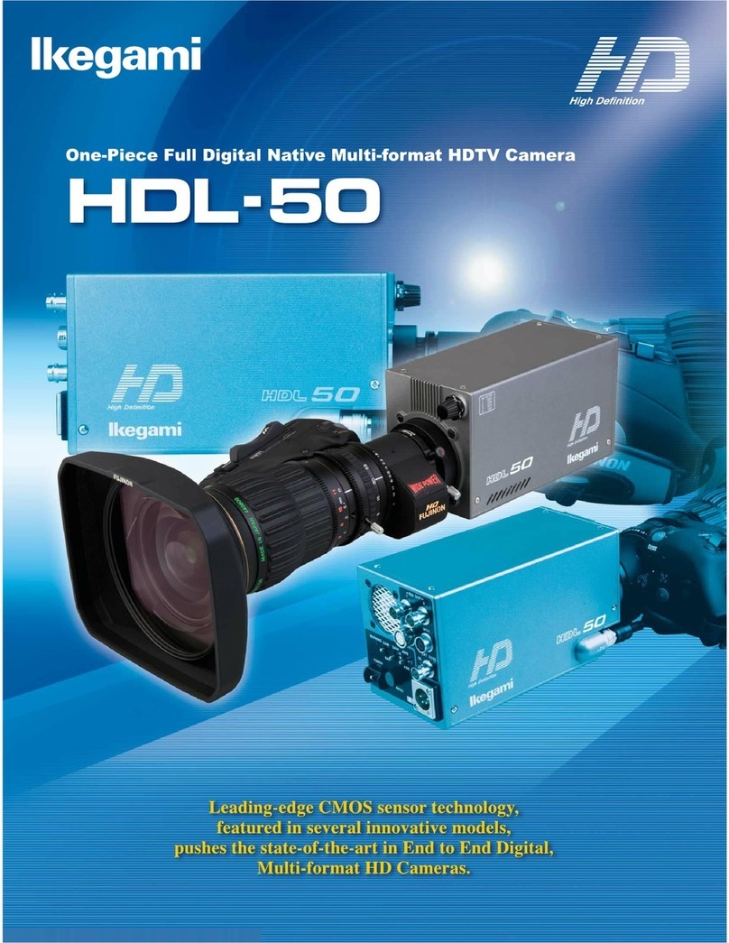 Ikegami HDL-50 Specifications