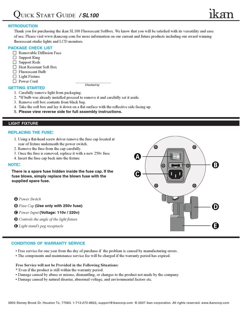 Ikan SL100 quick start guide