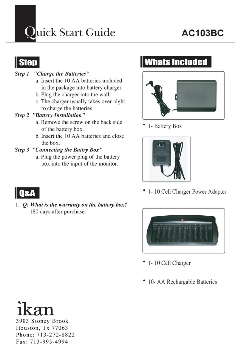 Ikan AC103 quick start guide
